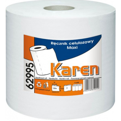 Ręcznik papierowy w roli Maxi celulozowy Karen